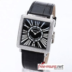 FrankMuller 마스터 스퀘어 보석 블랙 남성용