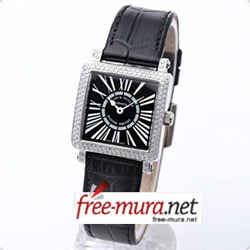 FrankMuller 마스터 스퀘어 보석 블랙 여성용