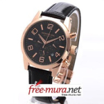 몽블랑 타임워커 오토메틱 크르노그래프 Gold 블랙 가죽