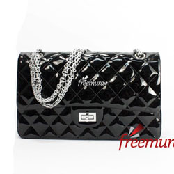 샤넬 글라스 페이던트 미듐 은장