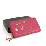 샤넬장지갑 신상 핑크