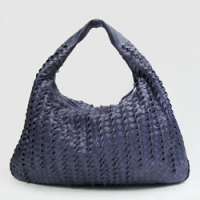 보테가 베네타  hobo lambskin - purple