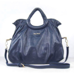 미우미우 양가죽 호보백 1835 - 네이비