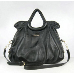 미우미우 양가죽 호보백 1835 - 블랙