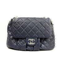 샤넬 11 FW 엠보양가죽 호보백 네이비
