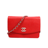 vmffoq샤넬 캐비어 크로스 플랩백 레드