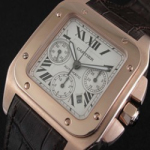 산토스 100주년 크로노그래프 로즈골드