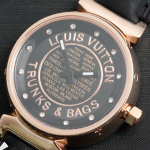 루이비통 탕부르 시계 블랙