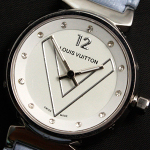 루이비통 탕부르 시계 블루