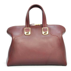 펜디 토드크로스백 와인색