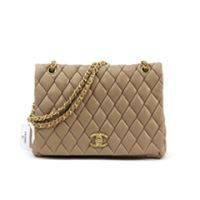 샤넬 파리 byzance 램스킨 숄더 베이지