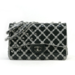 샤넬 11FW 넷페이던트 플랩백 그레이
