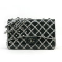 샤넬 11FW 넷페이던트 플랩백 그레이