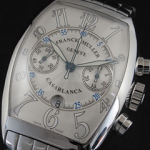 프랭크뮬러 CASABLANCA CHRONOGRAPH 8885 C CC DT SILVER
