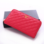 프라다 지갑 램스킨 핑크 1M0506