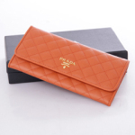 프라다 램스킨 장지갑 1M1132 브라운