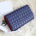디올 지갑 0115 딥 블루