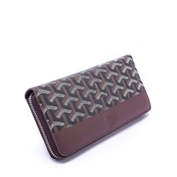 고야드 지퍼월릿 - 멀티 다크 브라운