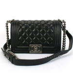 샤넬 램스킨 보이백 스몰 엔틱실버 [4가지색상] C-26553