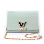 루이비통 에삐레더 체인 루이즈백 에메랄드