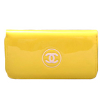 샤넬 페이튼 지퍼형 장지갑 CL-1030 옐로우