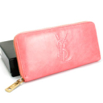 입생로랑 장지갑 핑크