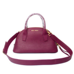 미우미우 볼링백 퍼플