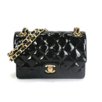 샤넬 클래식 플랩백 20cm 페이튼 블랙