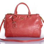 프라다 칼프스킨 토트 BN2324 핑크