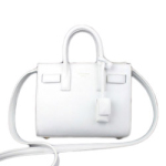 생로랑파리 삭 드 쥬르백 스몰 화이트