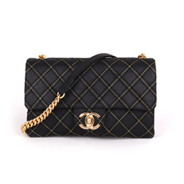 샤넬 14 빅스티치 플랩백