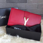 입생로랑 클러치 레드