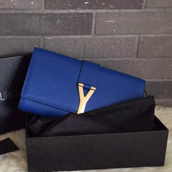 입생로랑 클러치 블루