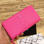 샤넬 지퍼 월릿 A50497