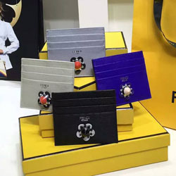 펜디 카드 지갑 0164 블랙