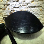 셀린느 2016 신상 파우치 크로커 블랙