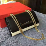 발렌티노 체인 크로스백 투톤