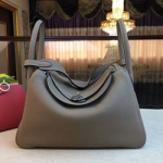 에르메스 오리지널 토고가죽 린디백 30cm 그레이