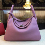  에르메스 오리지널 토고가죽 린디백 30cm 연핑크