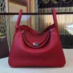 에르메스 오리지널 토고가죽 린디백 30cm 레드