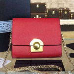 프라다 크로스백 1BH007 레드