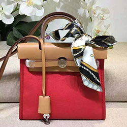 에르메스 New zip 에르백 레드