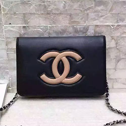 샤넬 크로스백 블랙/금장