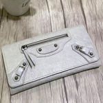 발렌시아가 장지갑 그레이