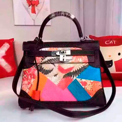 에르메스 오리지널 엡송가죽 켈리 28CM 블랙