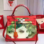 에르메스 오리지널 엡송가죽 켈리 28cm 레드