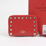 발렌티노 락스터드 지퍼 지갑