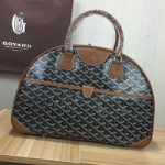 고야드  신상 볼링 가방 브라운