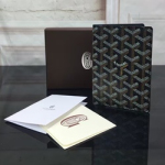 고야드  여권지갑 블랙