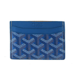 고야드 카드지갑 네이비